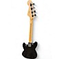 Used Squier Bronco Black Electric Bass Guitar
