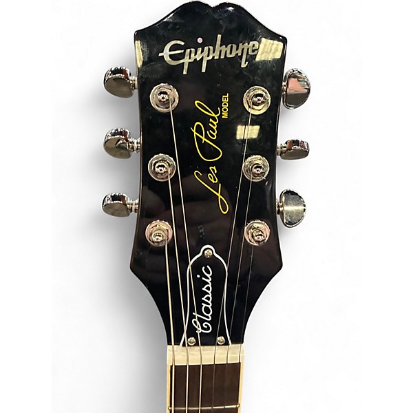 Used Epiphone Les Paul Classic Honey Burst Solid Body Electric Guitar