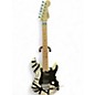 Used EVH Striped Series Black and White Solid Body Electric Guitar thumbnail