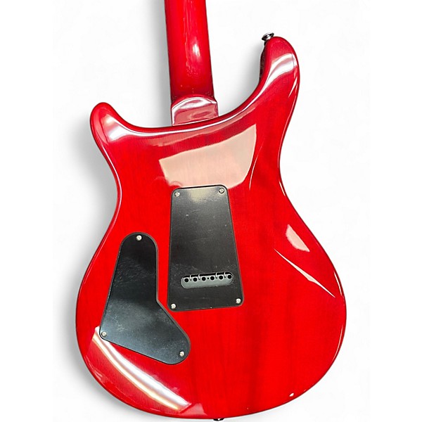 Used PRS SE Custom 24 Crimson Red Burst Solid Body Electric Guitar