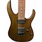 Used Ibanez RG7421 RG Series Brown Solid Body Electric Guitar