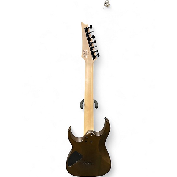 Used Ibanez RG7421 RG Series Brown Solid Body Electric Guitar