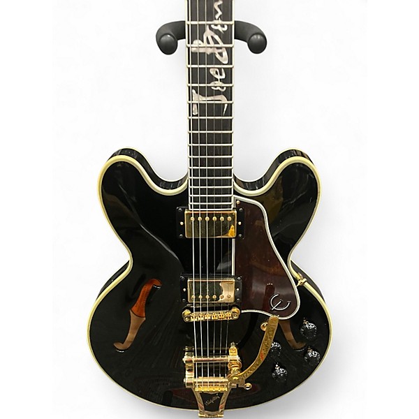 Used Epiphone JOE BONAMASSA ES335S Black Hollow Body Electric Guitar