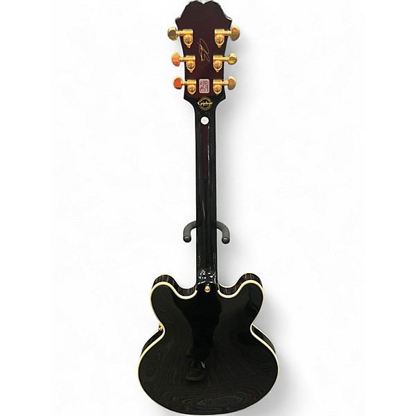 Used Epiphone JOE BONAMASSA ES335S Black Hollow Body Electric Guitar