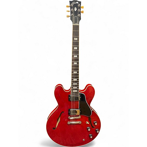 Used Gibson ES335 Cherry Hollow Body Electric Guitar