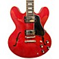 Used Gibson ES335 Cherry Hollow Body Electric Guitar