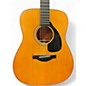 Used Yamaha fg3 Natural Acoustic Guitar