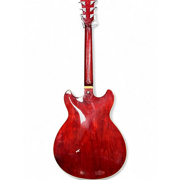 Used Ibanez AS73 Artcore Trans Red Hollow Body Electric Guitar