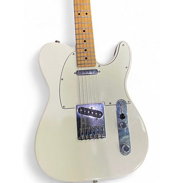 Used Fender Standard Telecaster Alpine White Solid Body Electric Guitar
