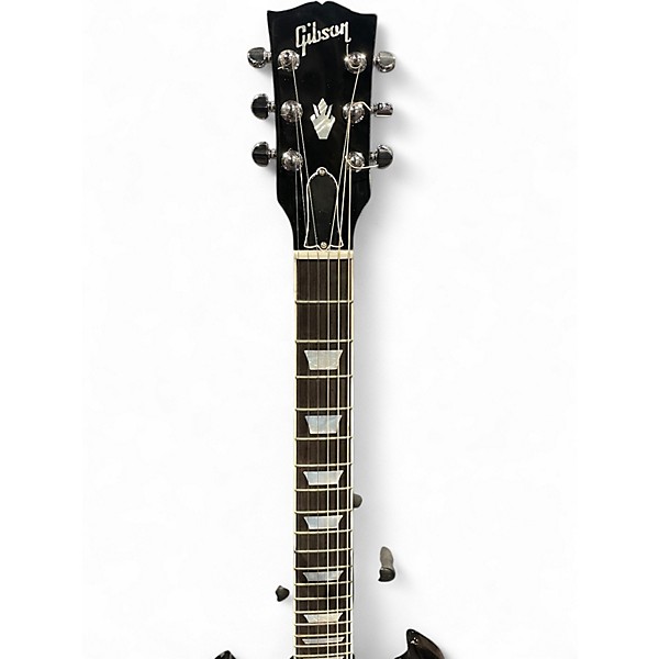 Used Gibson SG Modern Left Handed Trans Black Solid Body Electric Guitar