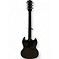 Used Gibson SG Modern Left Handed Trans Black Solid Body Electric Guitar
