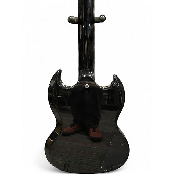 Used Gibson SG Modern Left Handed Trans Black Solid Body Electric Guitar