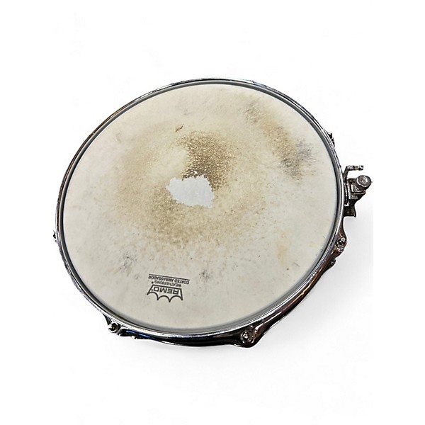 Used Pearl 13in Piccolo Steel Snare Drum Black Drum