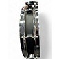 Used Pearl 13in Piccolo Steel Snare Drum Black Drum