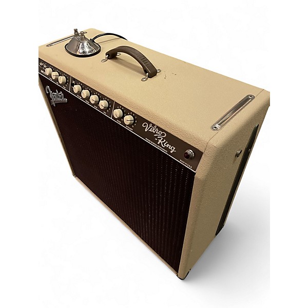 Vintage 1996 Fender Vibro King Custom 60W 3x10 Tube Guitar Combo Amp