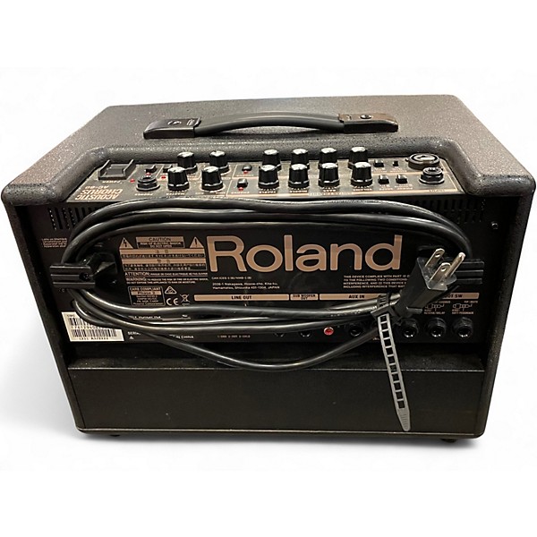 Used Roland AC60 60W 2X6.5 Acoustic Guitar Combo Amp