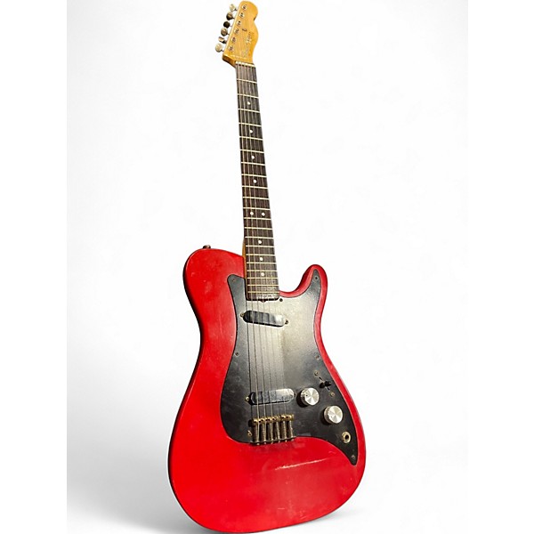 Vintage 1980s Fender BULLET Dakota Red Solid Body Electric Guitar