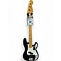 Used Fender Player Precision Bass Black Electric Bass Guitar thumbnail