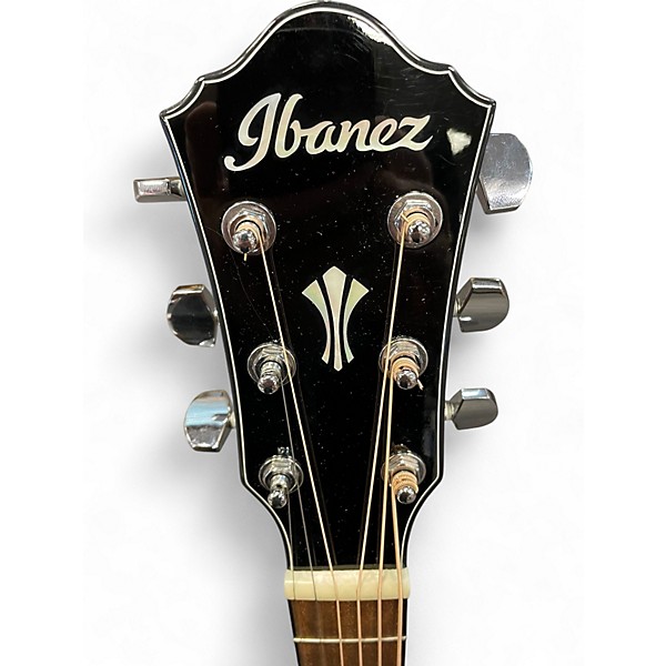 Used Ibanez AEG50L Black Acoustic Electric Guitar