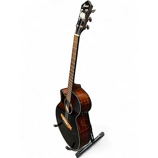 Used Ibanez AEG50L Black Acoustic Electric Guitar