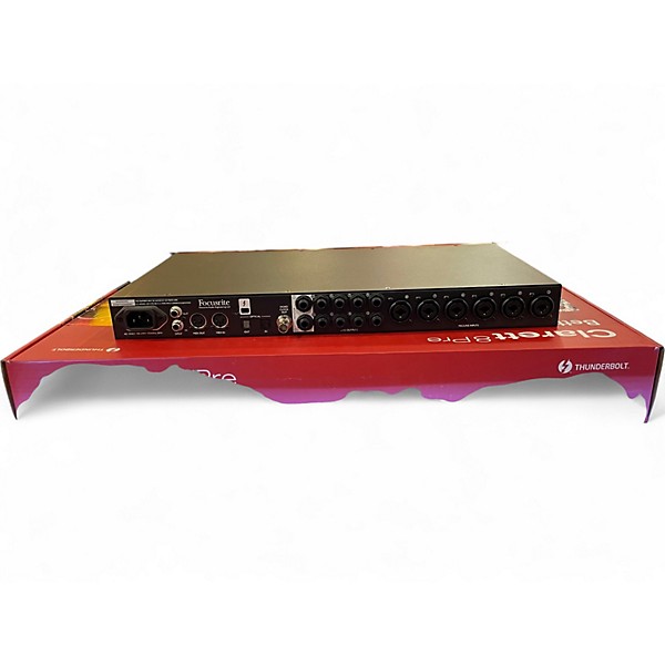 Used Focusrite Clarett 8Pre Thunderbolt Audio Interface