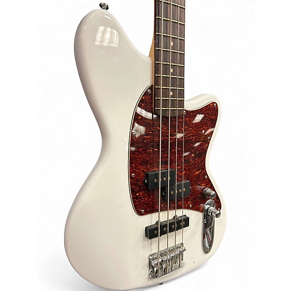 Used Ibanez TALMAN TMB100 Alpine White Electric Bass Guitar