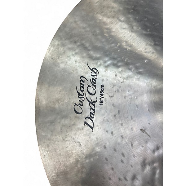 Used Zildjian 18in K Custom Dark Crash Cymbal