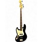 Used Fender Standard Jazz Bass Left Handed BLACK Electric Bass Guitar thumbnail