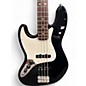 Used Fender Standard Jazz Bass Left Handed BLACK Electric Bass Guitar