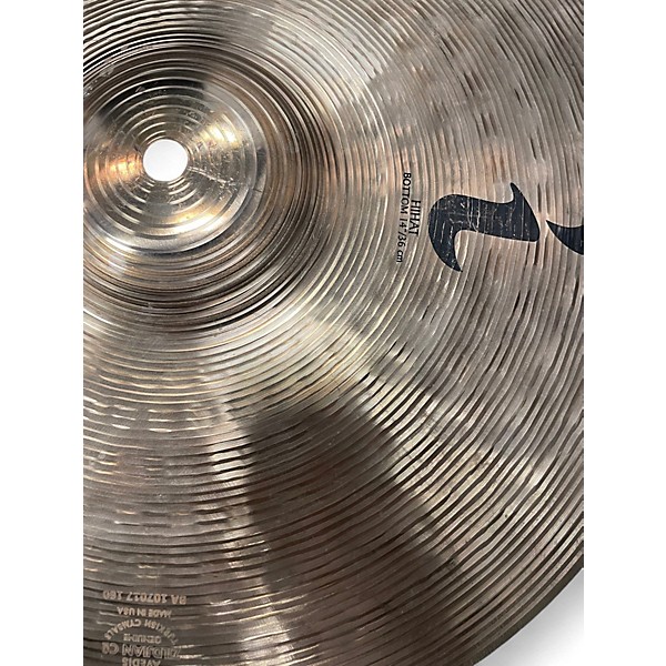 Used Zildjian 14in i series hi hat pair Cymbal