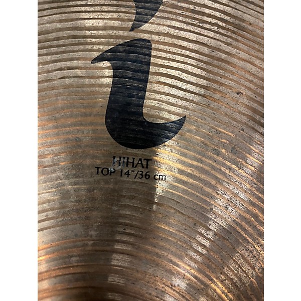 Used Zildjian 14in i series hi hat pair Cymbal
