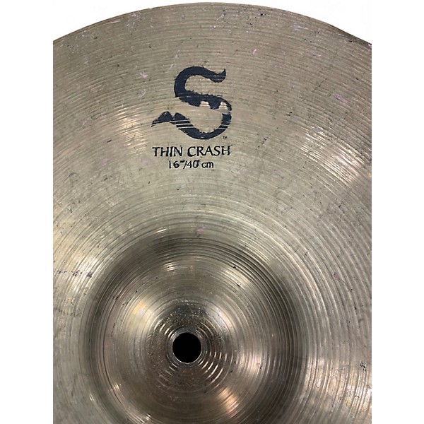 Used Zildjian 16in S Family Thin Crash Cymbal