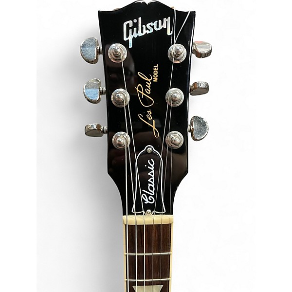 Used Gibson Les Paul Classic Trans Green Solid Body Electric Guitar