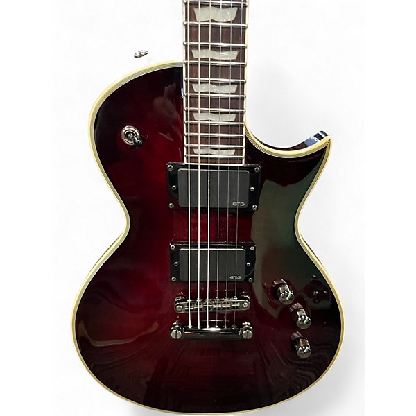 Used ESP LTD EC401FM RED Solid Body Electric Guitar