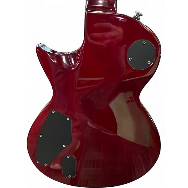 Used ESP LTD EC401FM RED Solid Body Electric Guitar