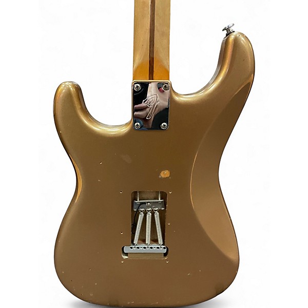 Used Fender Mischief Maker Copper Gold Solid Body Electric Guitar