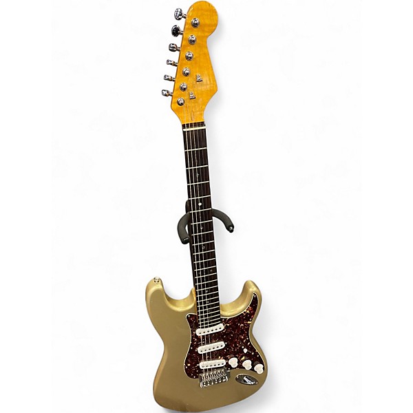 Used Miscellaneous Partscaster Gold Solid Body Electric Guitar