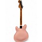 Used Fender Tom Delonge Stratocaster satin shell pink Hollow Body Electric Guitar