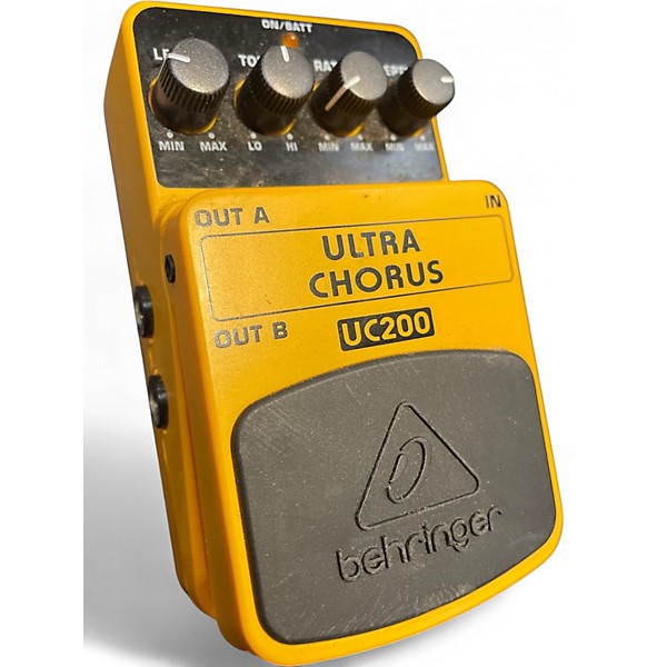Used Behringer UC200 Stereo Chorus Effect Pedal