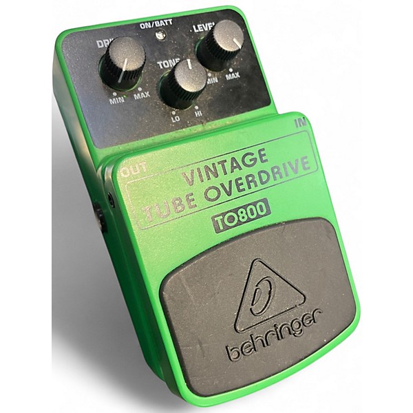 Used Behringer TO800 Vintage Tube Overdrive Effect Pedal