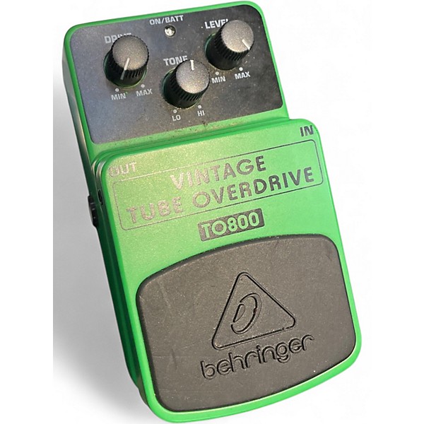 Used Behringer TO800 Vintage Tube Overdrive Effect Pedal