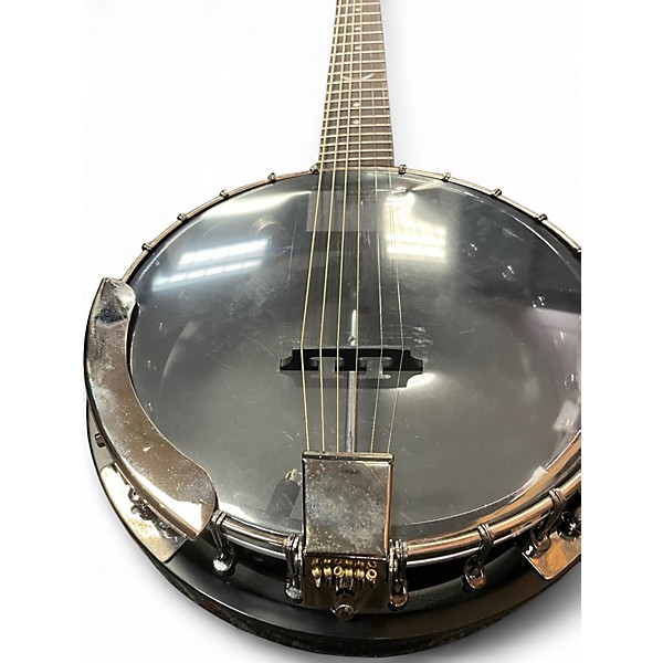 Used Dean Backwoods 6 Black Banjo
