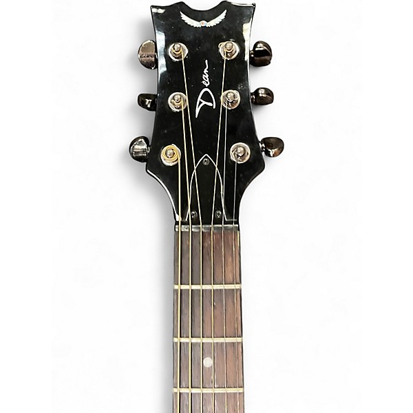 Used Dean Backwoods 6 Black Banjo
