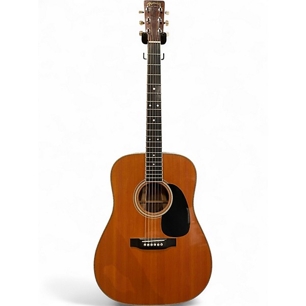 Used 1991 Martin HD-35 Larch Top Natural Acoustic Electric Guitar