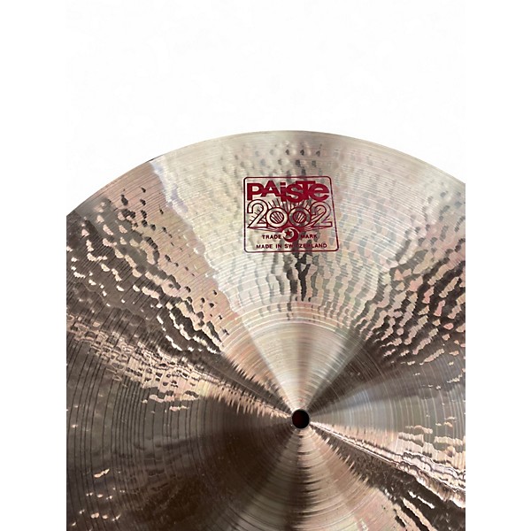 Used Paiste 22in 2002 Ride Cymbal