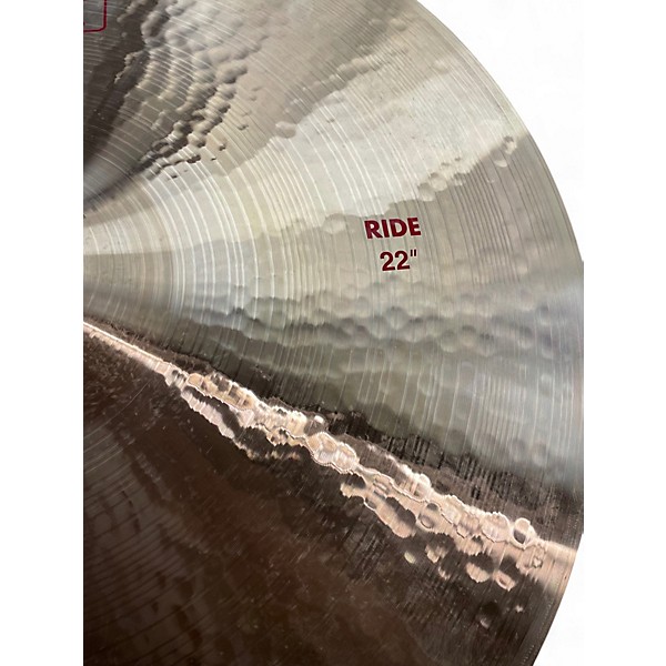 Used Paiste 22in 2002 Ride Cymbal