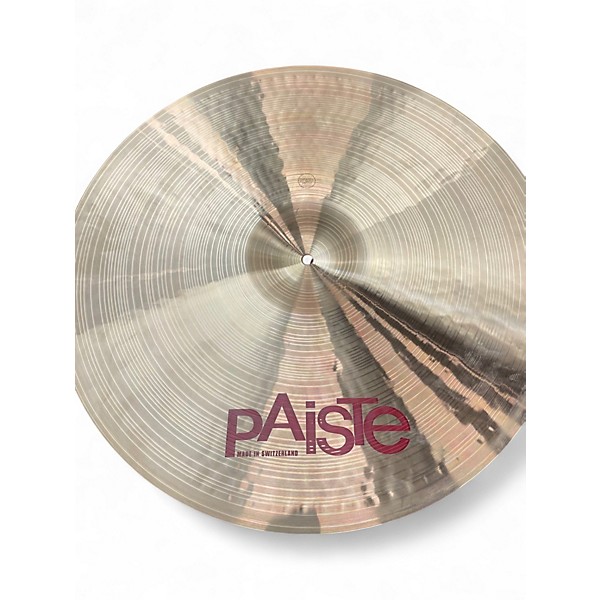 Used Paiste 22in 2002 Ride Cymbal