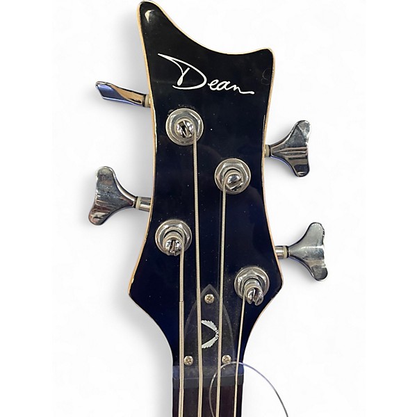 Used Dean Edge 09 4 String Black Electric Bass Guitar