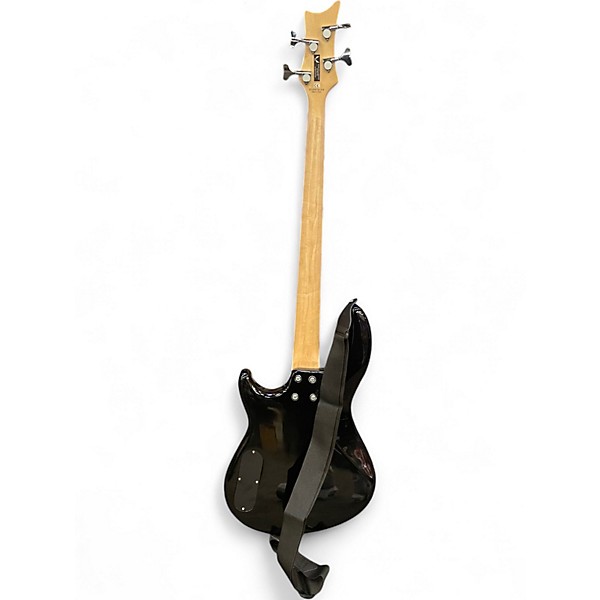 Used Dean Edge 09 4 String Black Electric Bass Guitar