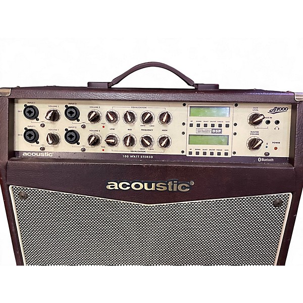 Used Acoustic A1000 2x50W Stereo Acoustic Guitar Combo Amp